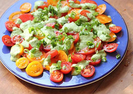 Afbeelding: Tomatensalade