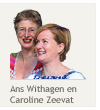 Ans Withagen en Caroline Zeevat